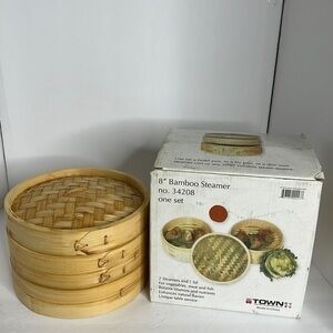TOWN, 8 INCG BAMBOO STEAMER